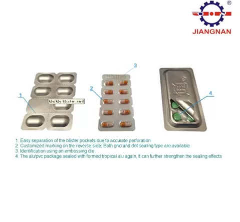 Al-Pvc-Al Blister Packing Machine