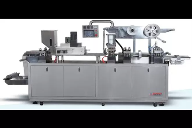 DPP-250 Plate Type Blister Packing Machine
