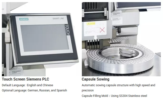 Detail of CGN-208D Semi-Auto Capsule Filling Machine