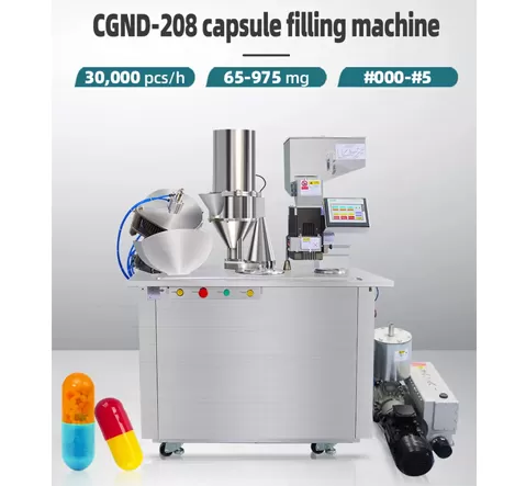 CGN-208D Semi-Auto Capsule Filling Machine