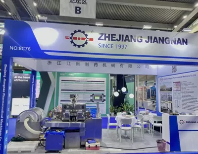 Zhejiang Jiangnan at CPHI&PMEC Shenzhen Exhibition with Softgel Capsule Encapsulation Machine